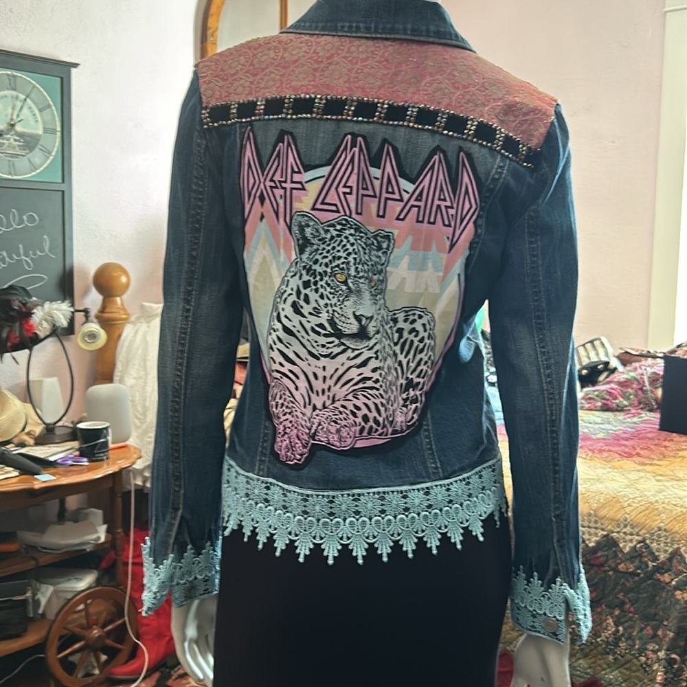 Handcrafted Def Leppard jacket